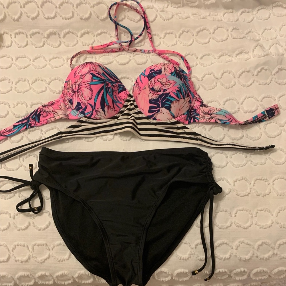 Small tropical swimsuit